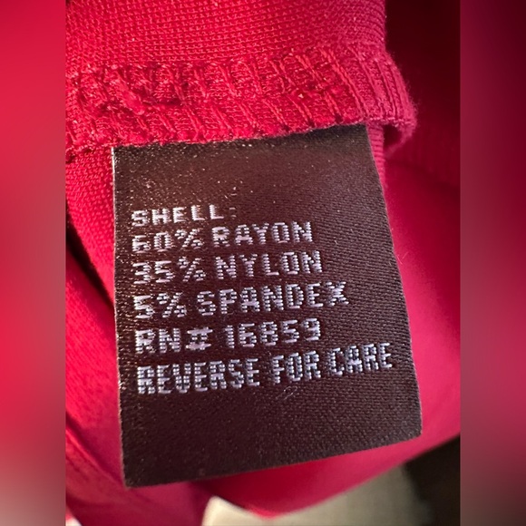 J. McLAUGHLIN XL Red Party Ruffle Bell Sleeve Sheath Holiday Valentine’s Dress - Picture 3 of 12